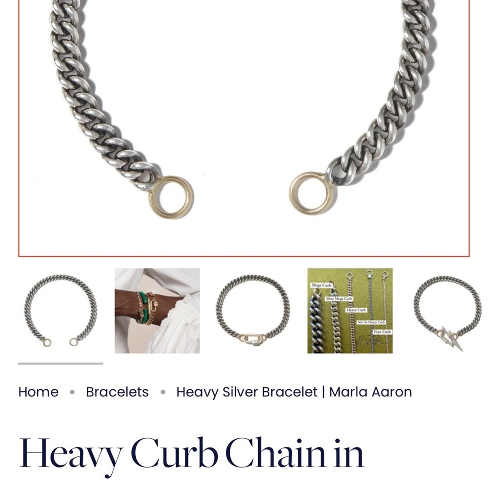 Heavy Silver Bracelet